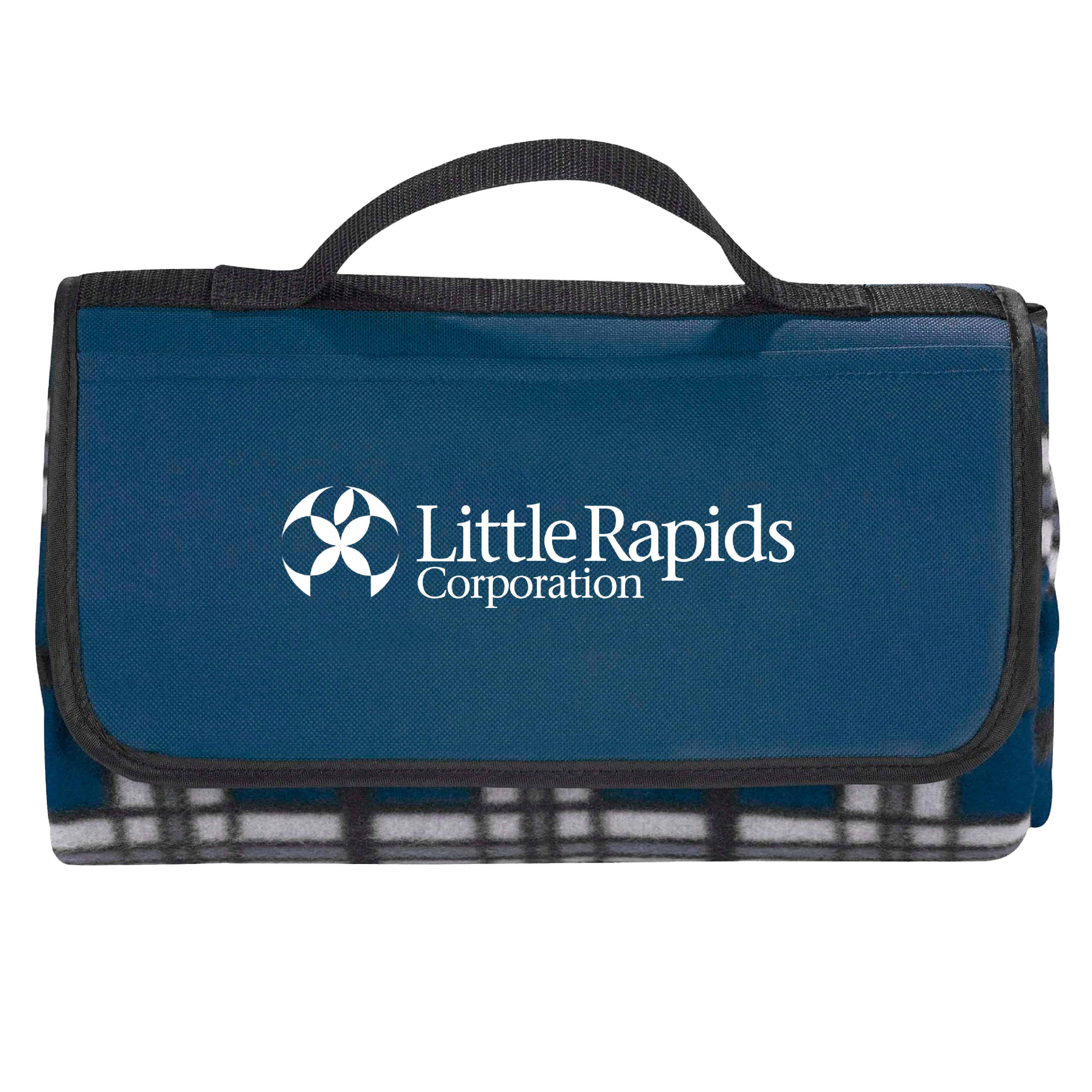 Padded Water-Resistant Fleece Picnic Blanket