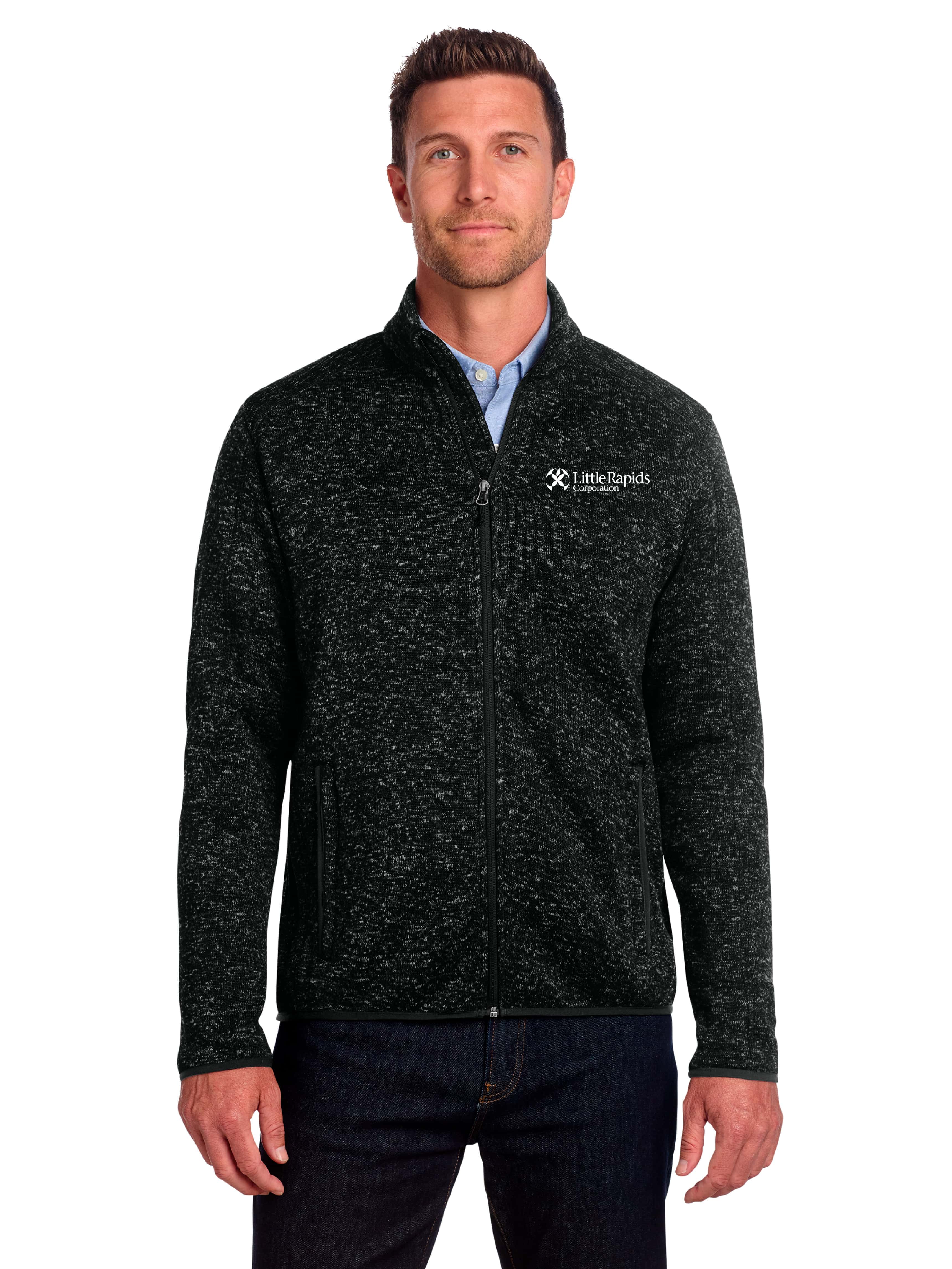 Port Authority® Sweater Fleece Jacket
