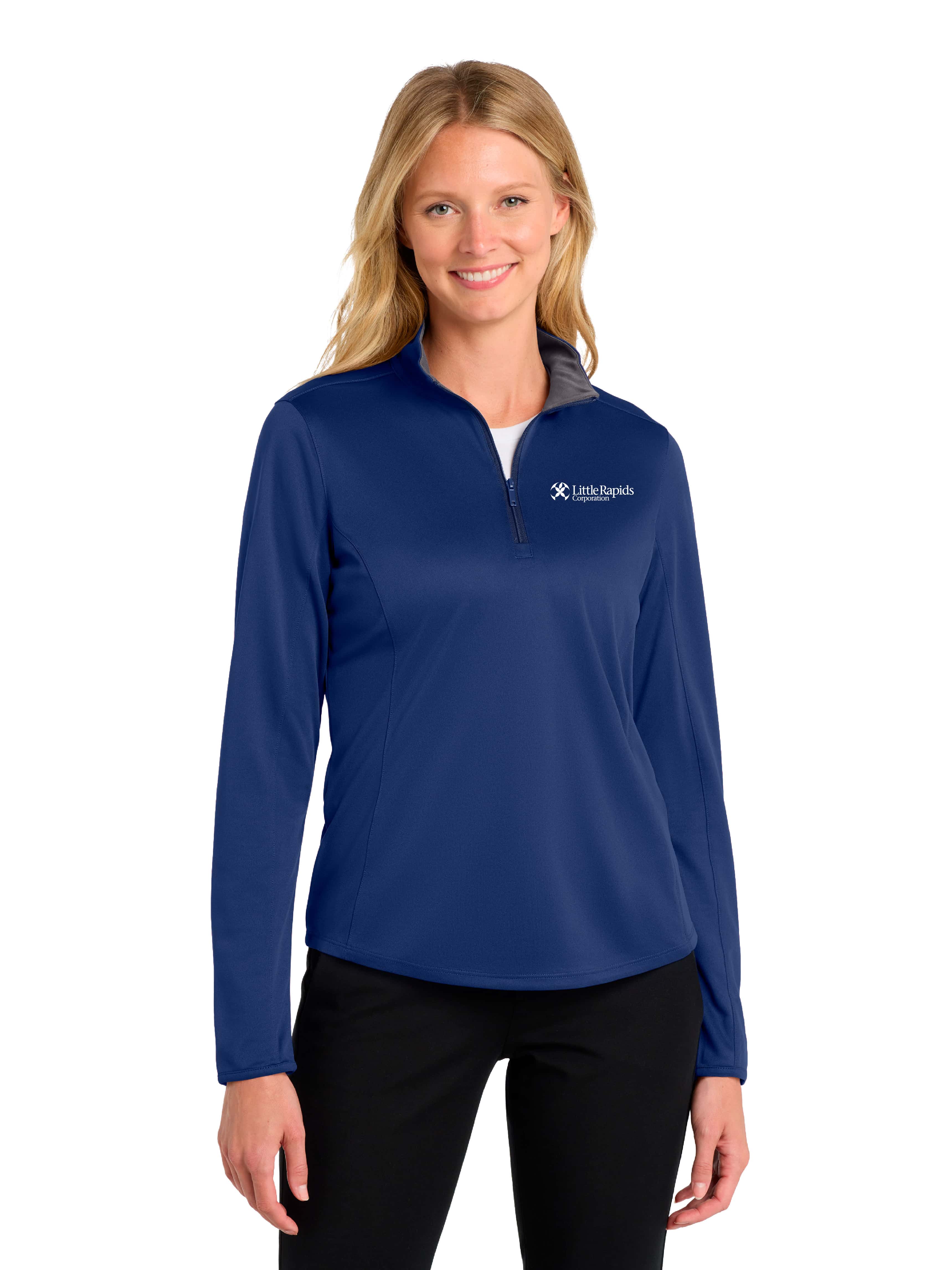 Port Authority Ladies Silk Touch Performance 1/4-Zip